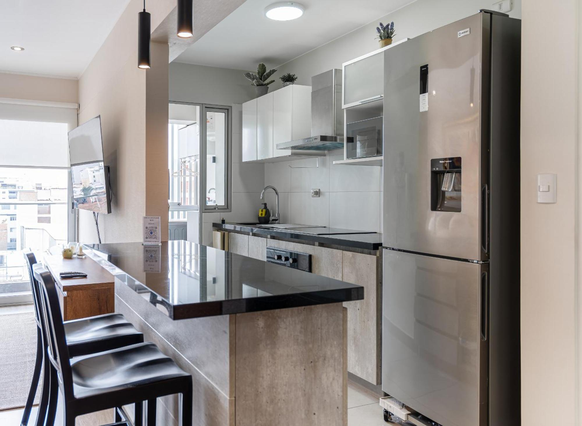 Modern 1Br Loft Close To The Seawalk Of Miraflores Lima Exterior photo