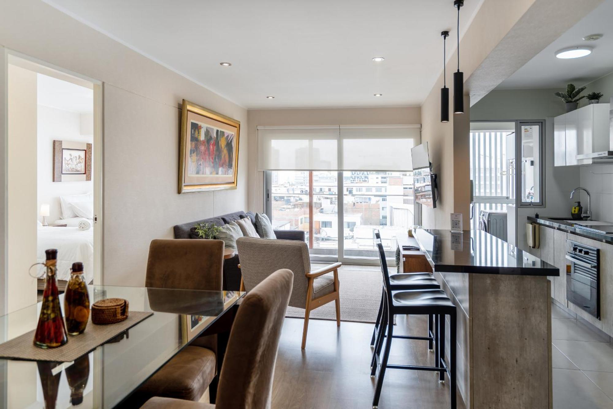Modern 1Br Loft Close To The Seawalk Of Miraflores Lima Exterior photo