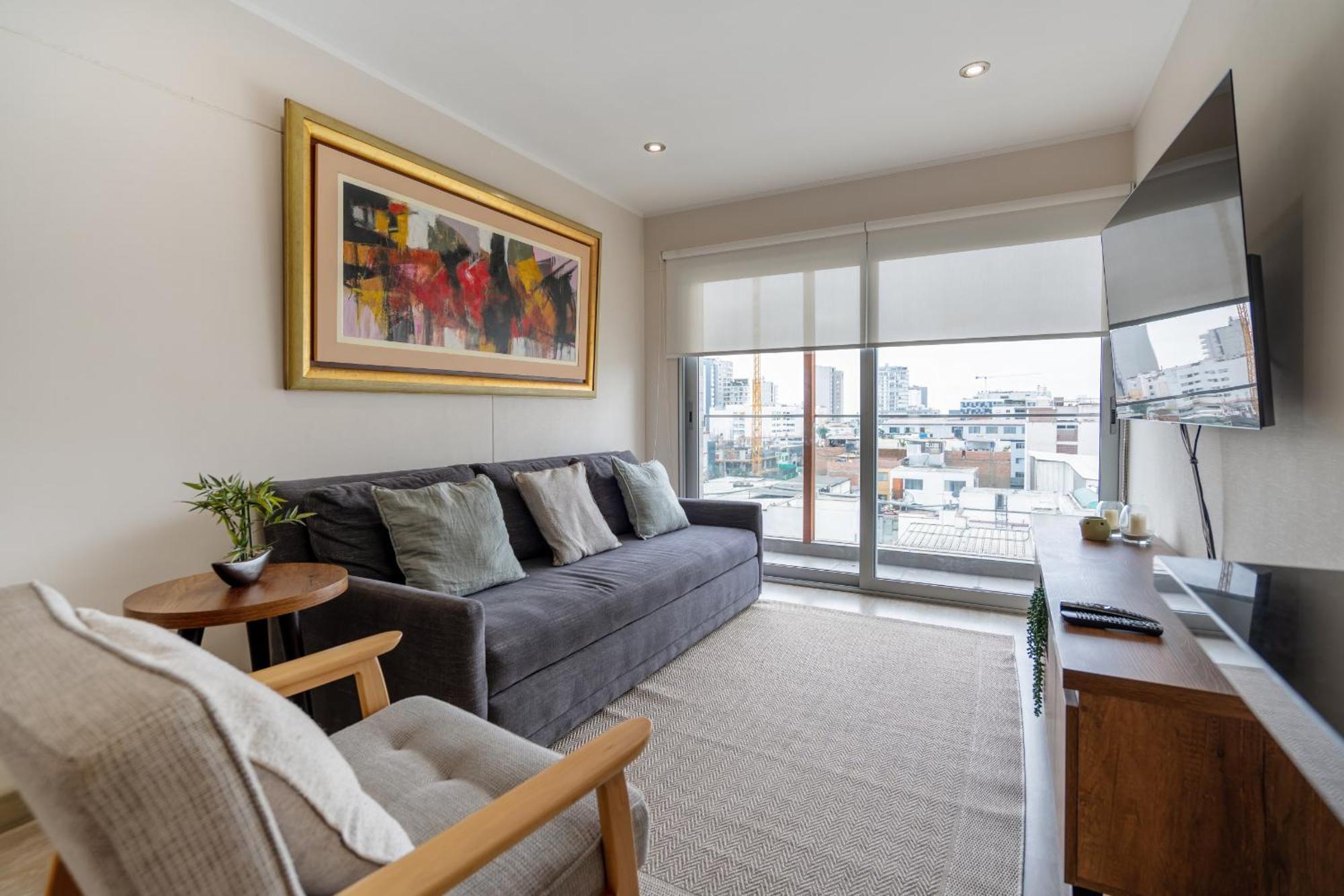 Modern 1Br Loft Close To The Seawalk Of Miraflores Lima Exterior photo